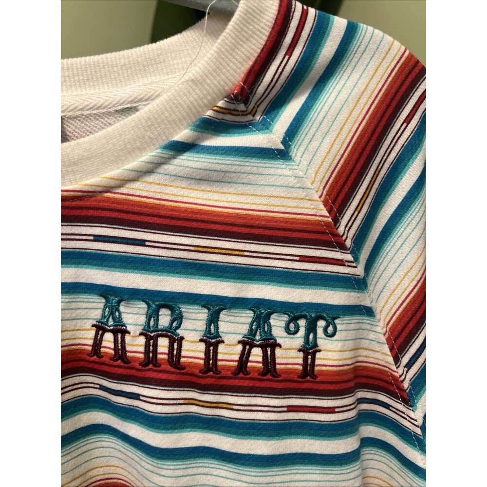Ariat Ladies R.E.A.L Rosa Serape Sweatshirt Multicolor Size Medium - Picture 3 of 6